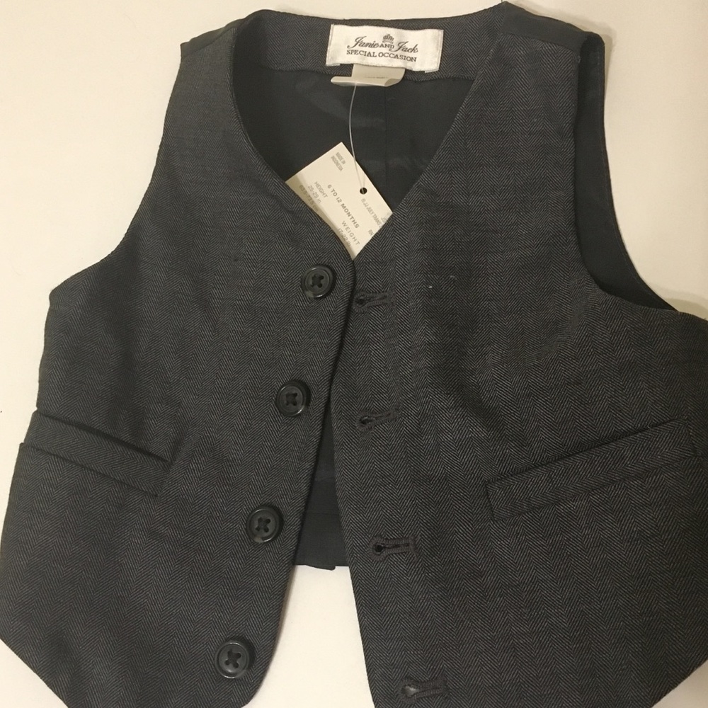 New Toddler vest Janie and jack